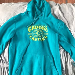 Crook and castles hoodie size medium